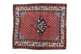 1'11" x 2'4" Vintage Engelas Rug Mat / Item 1891 image 1