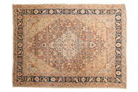 4'4" x 5'10" Fine Antique Tabriz Area Rug / Item 1238 image 1
