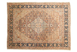 4'4" x 5'10" Fine Antique Tabriz Area Rug / Item 1238 image 1