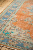 Vintage Distressed Oushak Carpet / ONH item 6578 Image 8