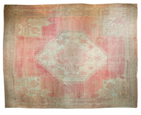 14' x 16'8" Vintage Oushak Carpet / Item sm001249 image 1