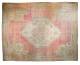 14' x 16'8" Vintage Oushak Carpet / Item sm001249 image 1